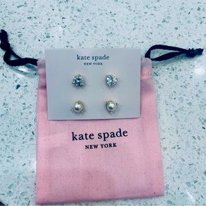 Kate spade pierced earrings